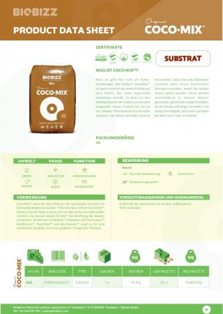 Preview: BioBizz Coco Mix Erde 50 Ltr Preview: BioBizz Coco Mix Erde 50 Ltr